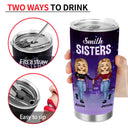 Classy A Bit Smart - Gift For Sisters, Siblings - Personalized Custom Tumbler