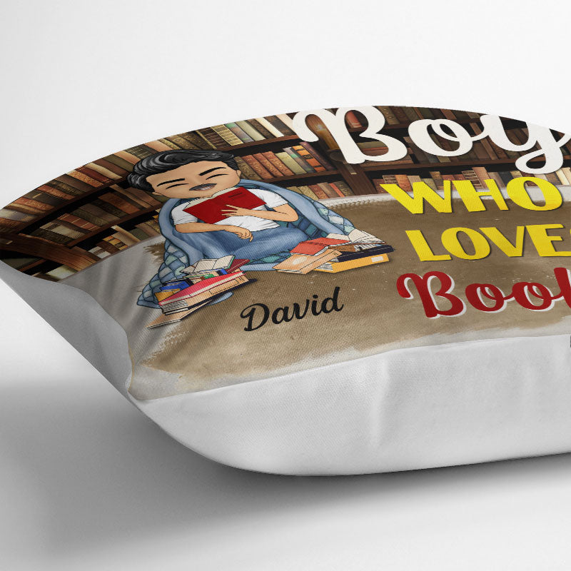 Couverture de lecture « Just A Girl Who Loves Books » – Cadeau pour les amoureux des livres – Oreiller personnalisé