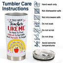 I'm A Teacher What's Your Superpower - Gift For Teachers - Personalized Custom Tumbler