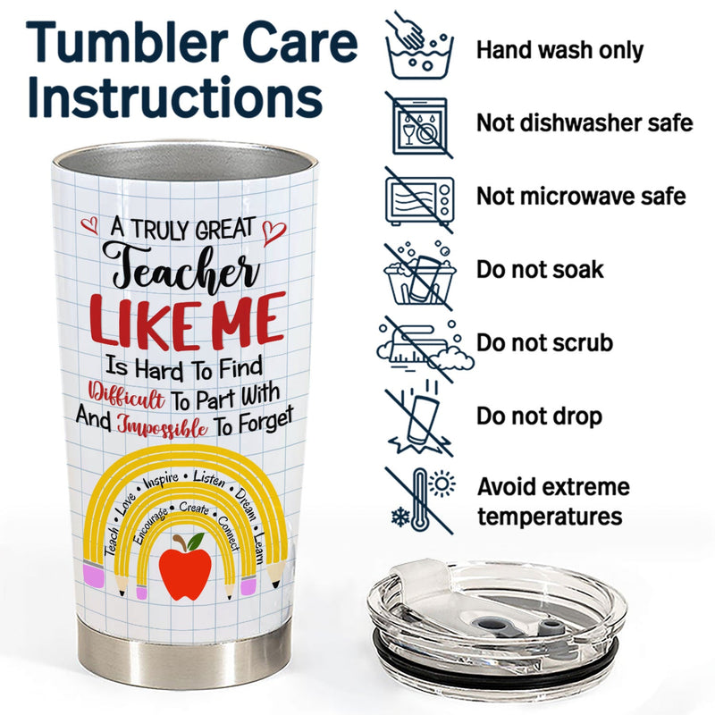 I'm A Teacher What's Your Superpower - Gift For Teachers - Personalized Custom Tumbler