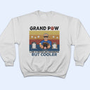 Les amoureux des animaux aiment les grands-parents, mais en plus cool ! Cadeau pour les amoureux des chiens et des chats ! T-shirt personnalisé