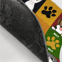 Dog Cat Wipe Your Paws - Gift For Pet Lovers - Personalized Custom Doormat