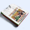 Poppy Because Grandpa Is For Old Guys - Birthday, Loving Gift For Grandfather, Grandkids, Grandchildren, Granddaughters, Grandsons - Personalized Custom T Shirt