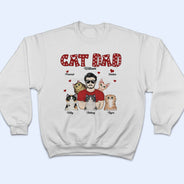Cat Mom Cat Dad - Birthday Gift For Mother, Father, Pet Lovers - Personalized Custom T Shirt