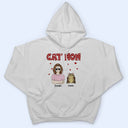 Cat Mom Cat Dad - Birthday Gift For Mother, Father, Pet Lovers - Personalized Custom T Shirt