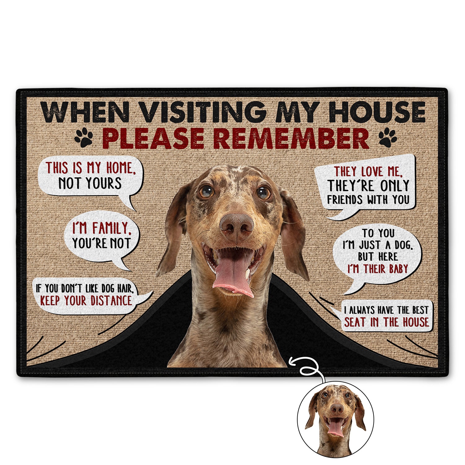 Blue Funny Dog Puppy Quotes Wall Art Prints Set - Ideal Gift For Famil –  Simply Remarkable