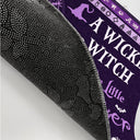 A Wicked Witch And Her Little Meownsters Live Here - Halloween Home Decor Gift For Cat Lovers, Women, Yourself - Personalized Doormat