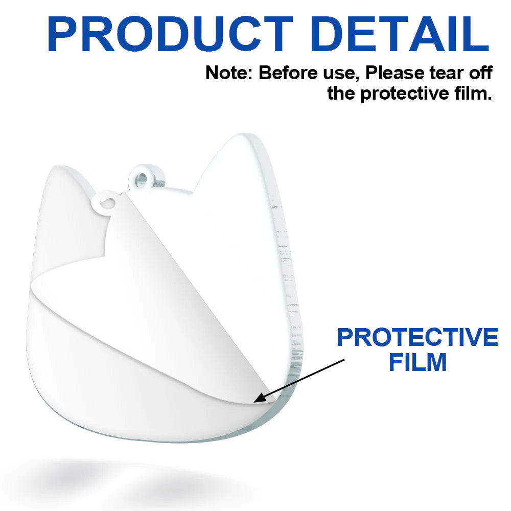 Chats Meowy Catmas - Cadeau de Noël pour les amoureux des chats - Décoration en acrylique personnalisée