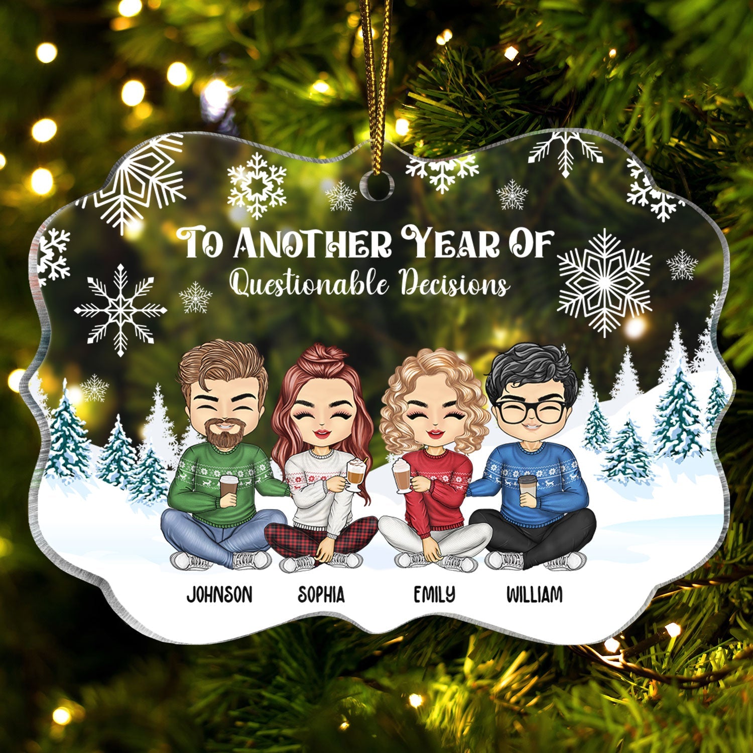 To Another Year Of Questionable Decisions - Christmas Gift For Besties ...