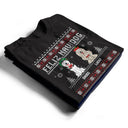 Feliz Navidog Merry Woofmas Funny Cartoon Dogs - Christmas Gift For Dog Lovers - Personalized Sweatshirt