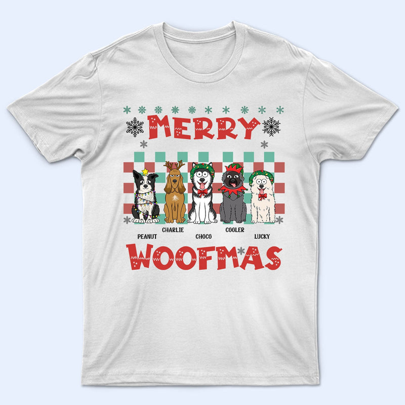 Merry Woofmas - Christmas Gift For Dog Lovers - Personalized Sweatshirt