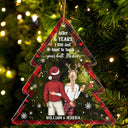 I Still Just Want To Touch Your Butt - Funny Christmas Gift For Couples, Lovers, Wife, Husband, Girlfriend, Boyfriend - Personalized Custom Shaped Acrylic Ornament