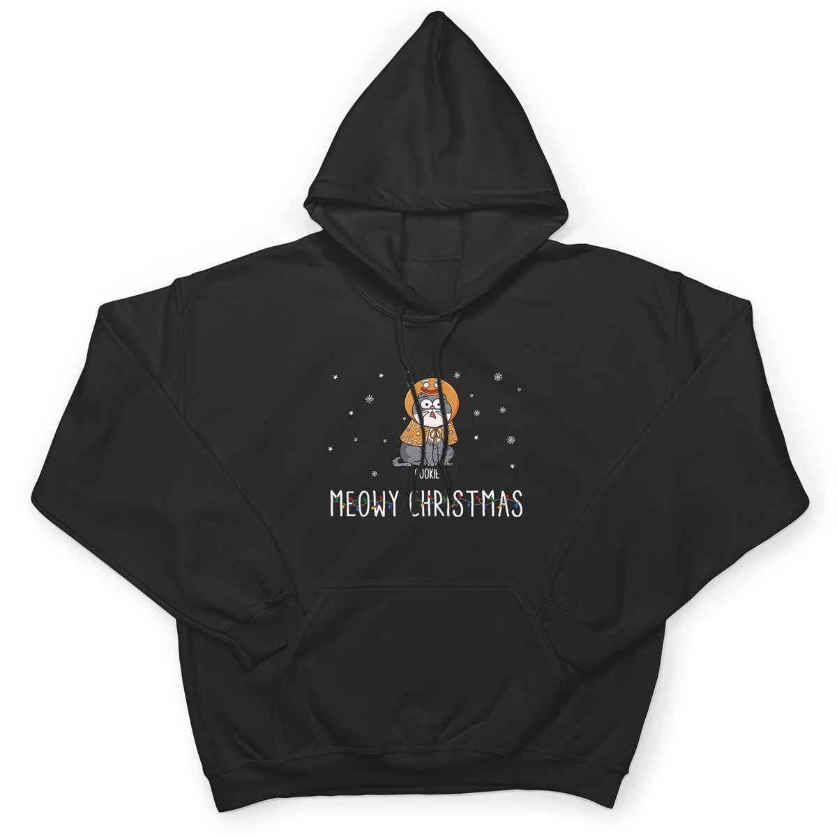 Chats de Noël rigolos et miaulants - Cadeau pour les amoureux des chats - Sweat-shirt personnalisé