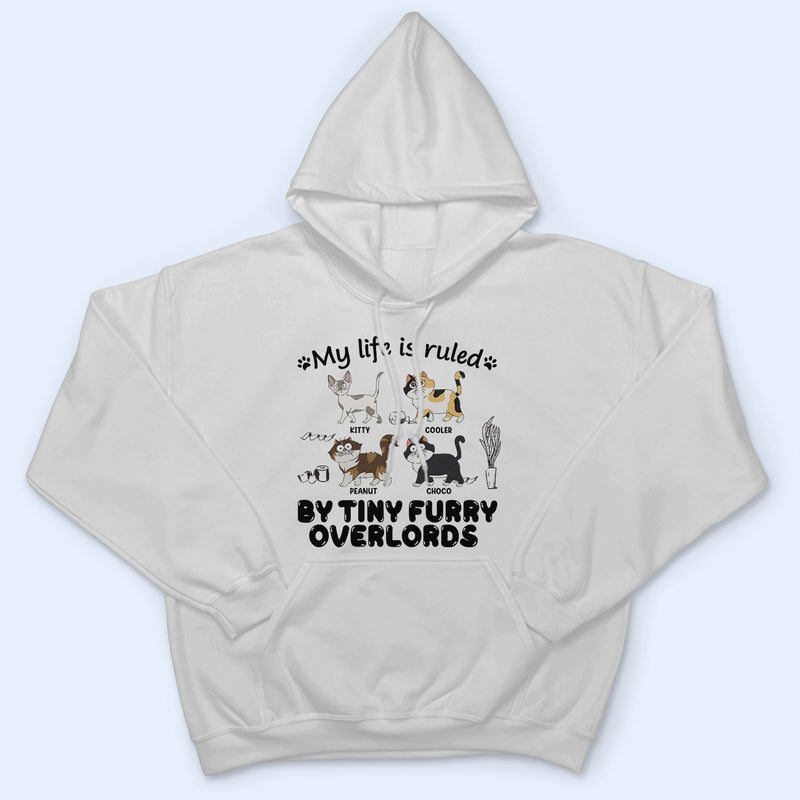 My Life Is Ruled By Cats - Gift For Cat Lovers - Personalized T Shirt