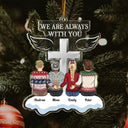 I Am Always With You - Christmas Keepsake, Memorial Gift For Family - Personalized Cutout Acrylic Ornament