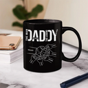 Gift For Husband,Gift For Father,Happy,Gift For Grandpa - Papa The Man The Myth The Legend The Hero - Personalized Mug
