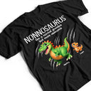 Gift For Father, Gift For Grandpa, Love - Papasaurus Like A Normal Grandpa But More Awesome - Personalized T Shirt