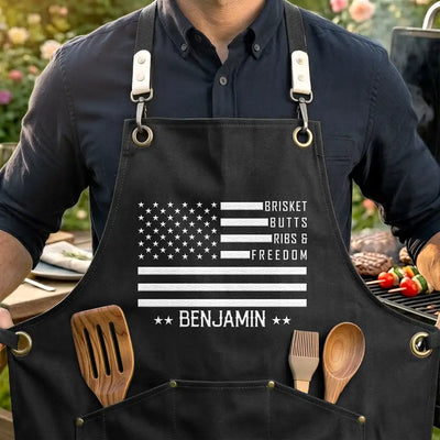 Embroidered Apron