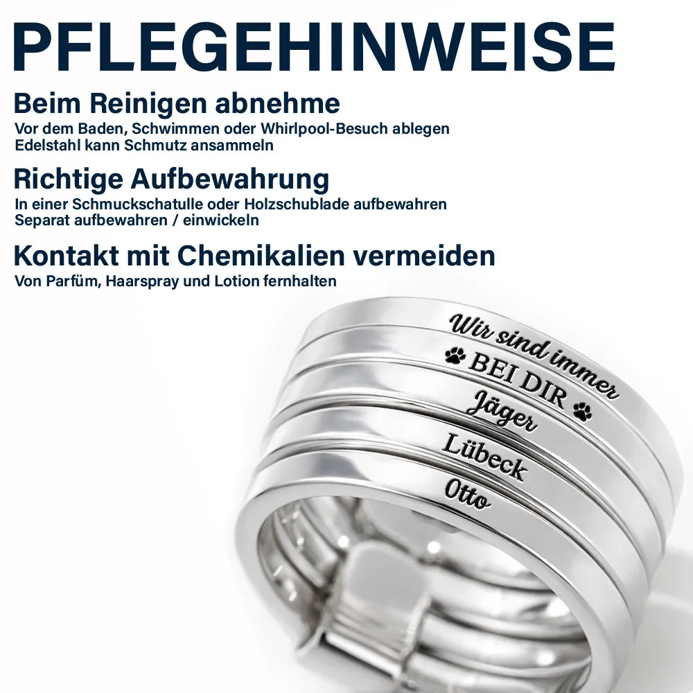 aufbewahren anhäufen Gedenkgeschenk Ich Bin Immer Bei Dir