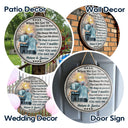 Personalized Family Old Couple When We Get Customized Wood Circle Sign