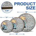 Personalized Family Old Couple When We Get Customized Wood Circle Sign