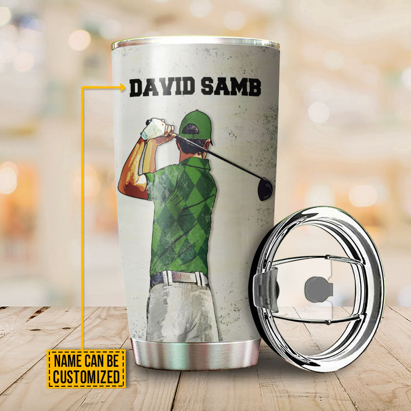 Personalized Golf The Most Important Shot Customized Tumbler