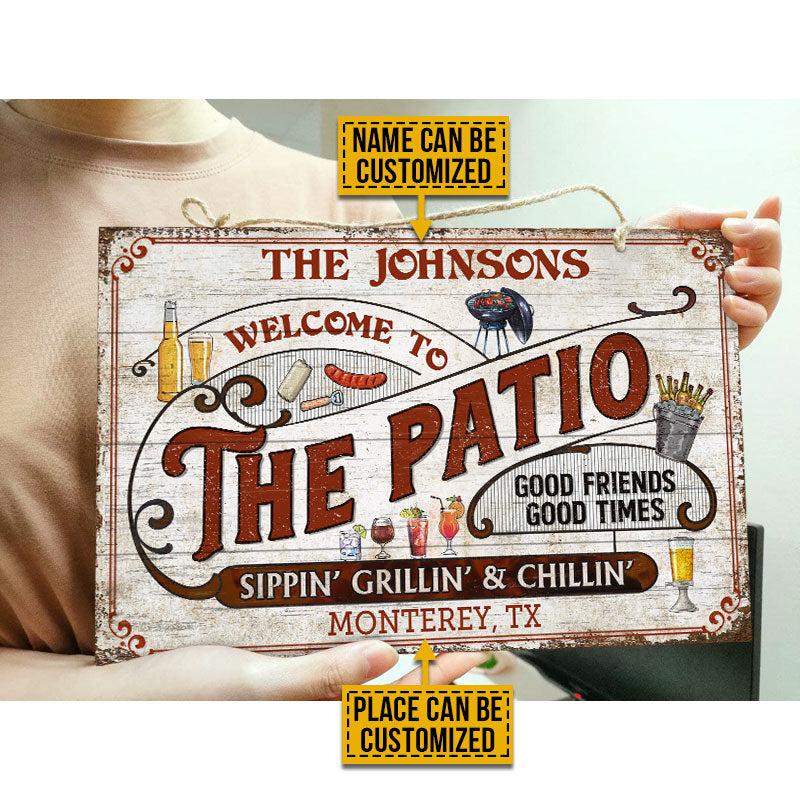 Panneau rectangulaire en bois personnalisé pour grillades sur terrasse, rouge, sippin, grillades
