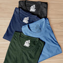 Gift For Mother,Gift For Father,Love,New Dad,New Mom - Custom Photo Pencil Sketch Art Family Dog Cat Portrait - Personalized T Shirt