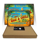 Personalized Grilling Summer Good Food Good Friends Customized Classic Metal Signs