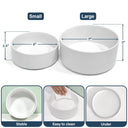 Pet Lovers,Happy - Toile De Jouy French Style - Personalized Pet Bowl