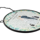 Pet Couple,Love - Pet Couple Wedding - Personalized Stained Glass Window Hanging Suncatcher