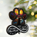 Pet Lovers, Sad, Christmas, Memorial - Pet Forever In My Heart Always Loved - Personalized 2-Layered Mix Ornament