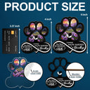 Pet Lovers, Sad, Christmas, Memorial - Pet Forever In My Heart Always Loved - Personalized 2-Layered Mix Ornament