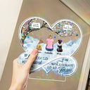 Dog Lovers,Dog Mom,Dog Dad,Memorial - Pet Memorial If Love Could Have Saved You - Personalized Holographic Acrylic Plaque
