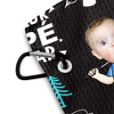 Photo Personnalisable Meilleur Papa Au Par - Serviette De Golf Personnalisée