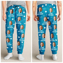 Gift For Couples,Gift For Husband,Gift For Wife,Gift For Boyfriend,Gift For Girlfriend,LGBT,Love,French - Photo Personnalisée J’aime Mon Amour - Pantalon De Pyjama Personnalisé