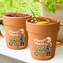 Gardening,Gift For Women,Happy,Gift For Yourself,Gift For Mother,Gift For Grandma - Plant Lady - Personalized Plant Pot Ceramic Mug