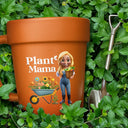 Gardening,Gift For Women,Happy,Gift For Yourself,Gift For Mother,Gift For Grandma - Plant Lady - Personalized Plant Pot Ceramic Mug
