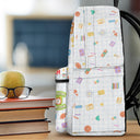 Gift For Kids, Back To School - Play Is Learning - Personalized Canvas Backpack