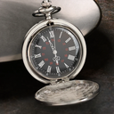 Custom Photo,Gift For Father,Dad - Daughters (Young) - Custom Photo Pencil Sketch No Matter How Much Time Passes - Personalized Pocket Watch