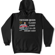 Pontoon,Gift For Yourself,Gift For Women,Lake,Funny - Pontoon Queen Classy Sassy - Personalized T Shirt