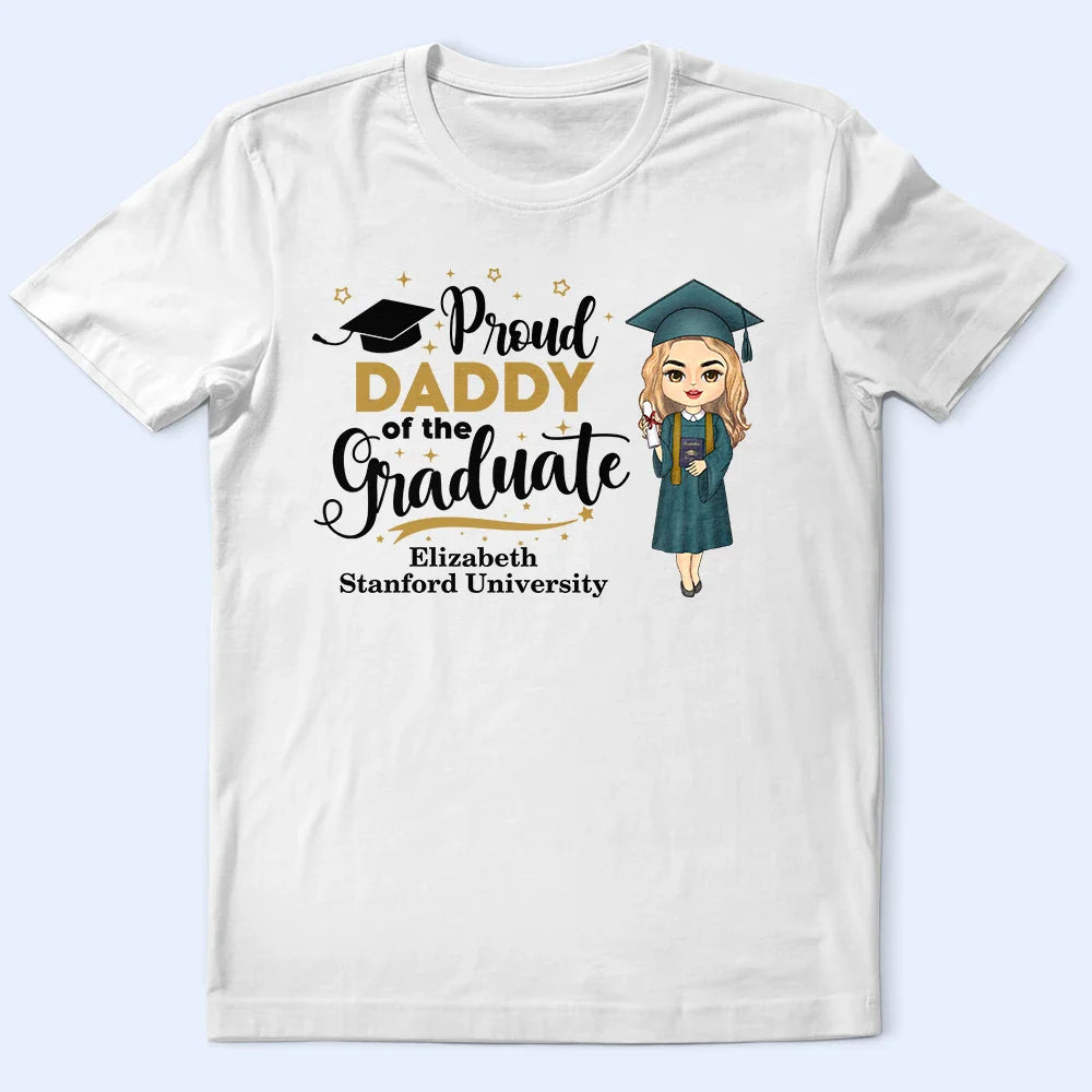 Proud Family Of The Graduate - Personalized T Shirt