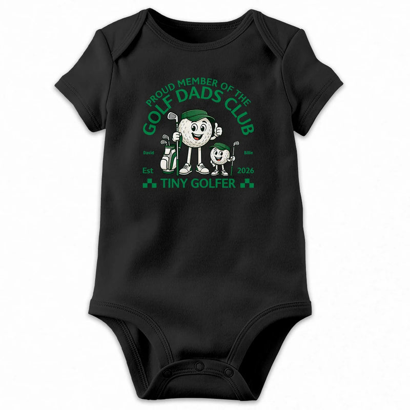 Gift For Father,Golf,Proud,Icon - Proud Member Of The Golf Dads Club - Personalized T Shirt