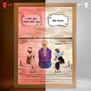 I Miss You - Memorial Gift For Pet Lovers, Dog Mom, Dog Dad, Cat Mom, Cat Dad - Personalized Picture Frame Light Box