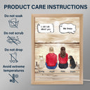 I Miss You - Memorial Gift For Pet Lovers, Dog Mom, Dog Dad, Cat Mom, Cat Dad - Personalized Picture Frame Light Box