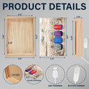 Always On Our Minds Forever In Our Hearts - Memorial Gift For Family, Siblings - Personalized Picture Frame Light Box