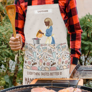 Everything Tastes Better In Mom's Kitchen - Gift For Mom, Mama - Personalized Apron