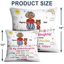 Grandma Mom How Much I Love You - Gift For Kids, Granddaughter, Grandson - Personalized Pillow