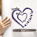Mom's Grandma's Sweethearts - Gift For Mother, Grandmother - Personalized Decor Decal