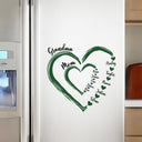 Mom's Grandma's Sweethearts - Gift For Mother, Grandmother - Personalized Decor Decal